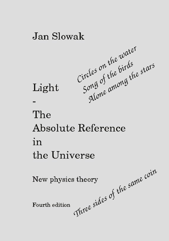 Light : the absolute reference in the universe - new physical theory 1