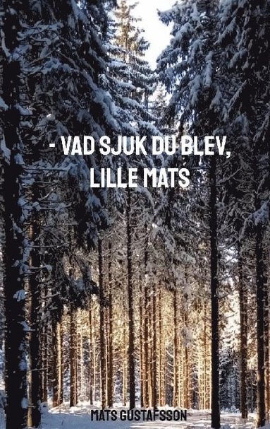 bokomslag - Vad sjuk du blev, lille Mats