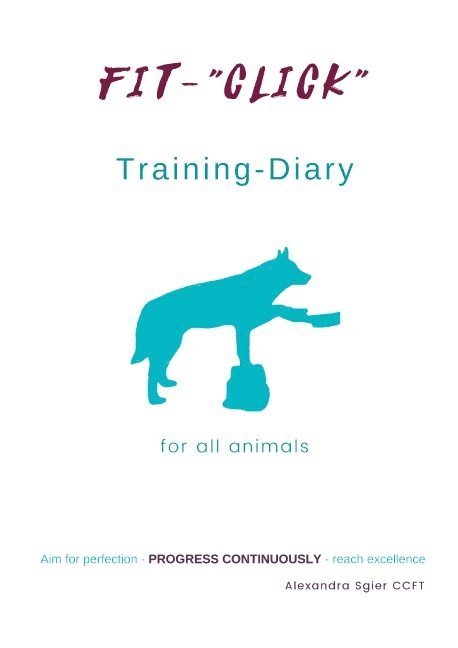 Training diary for all animals 1