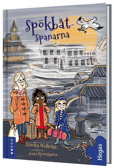 Annika Widholm - Spökbåtspanarna, Inbunden