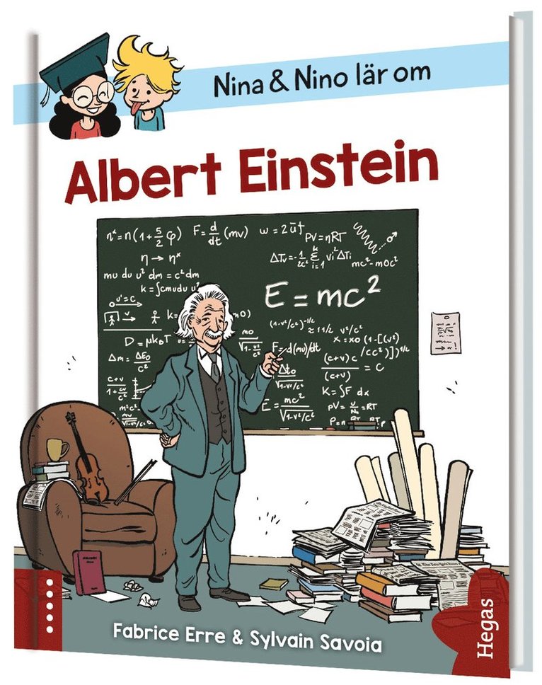 Nina och Nino lär om Albert Einstein 1