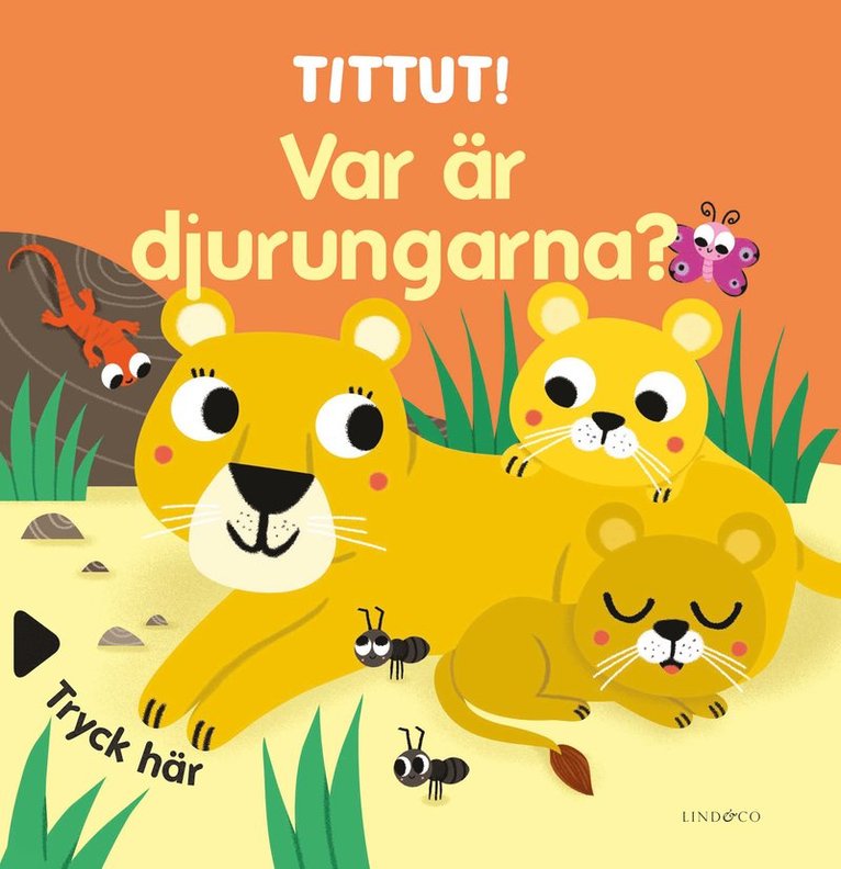 Tittut! Var är djurungarna?, Kartonnage