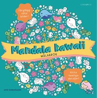 bokomslag Mandala kawaii - Målarbok