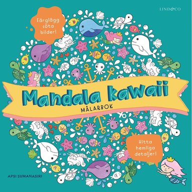 bokomslag Mandala kawaii : målarbok