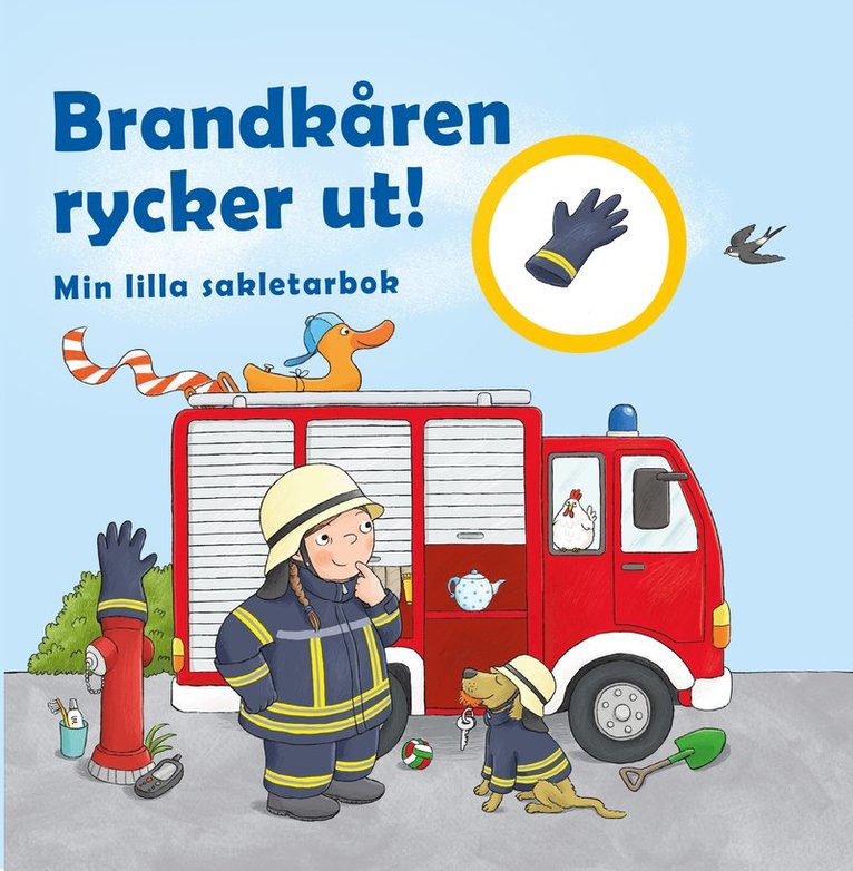 Kathrin Lena Orso - Brandkåren rycker ut! : min lilla sakletarbok, Kartonnage