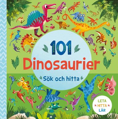 Rebecca Jones - 101 dinosaurier : sök och hitta, Kartonnage