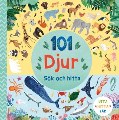 Rebecca Jones - 101 djur : sök och hitta, Kartonnage
