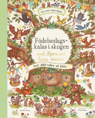 bokomslag Födelsedagskalas i skogen med Björn och hans vänner
