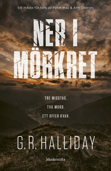 G. R. Halliday - Ner i mörkret, Inbunden
