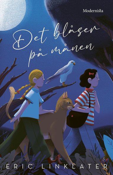 Eric Linklater - Det blåser på månen, Inbunden