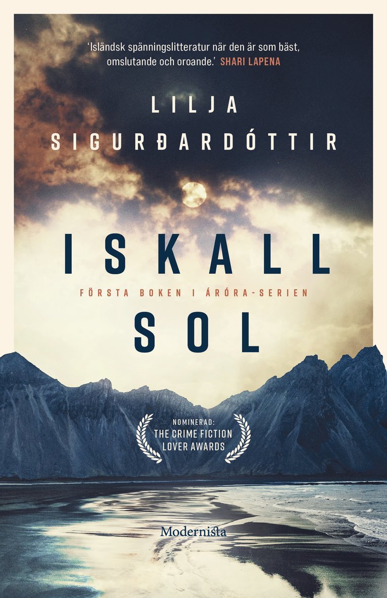 Lilja Sigurdardottir - Iskall sol, Inbunden