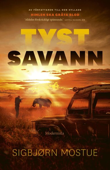 Sigbjörn Mostue - Tyst savann, Inbunden
