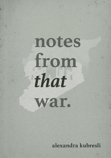 bokomslag Notes from that war