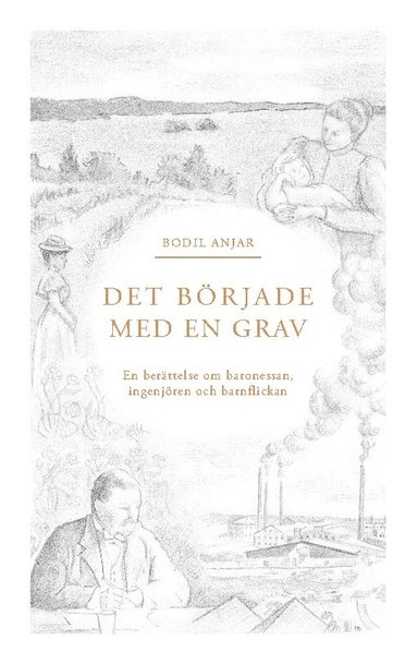 bokomslag Det började med en grav : berättelsen om baronessan, ingenjören och barnflickan