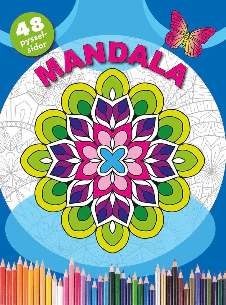 Mandala (blå) 1