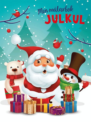 Min målarbok julkul, Häftad