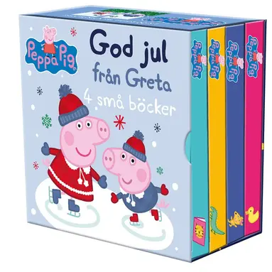 Neville Astley, Mark Baker - God jul från Greta (4 små böcker), Kartonnage