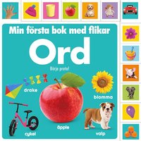 bokomslag Min första bok med flikar. Ord