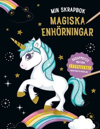 bokomslag Min skrapbok : magiska enhörningar