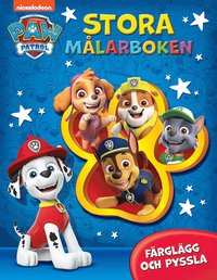 bokomslag Paw Patrol. Stora målarboken