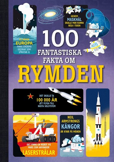 Alex Frith, Jerome Martin, Alice James - 100 fantastiska fakta om rymden, Inbunden