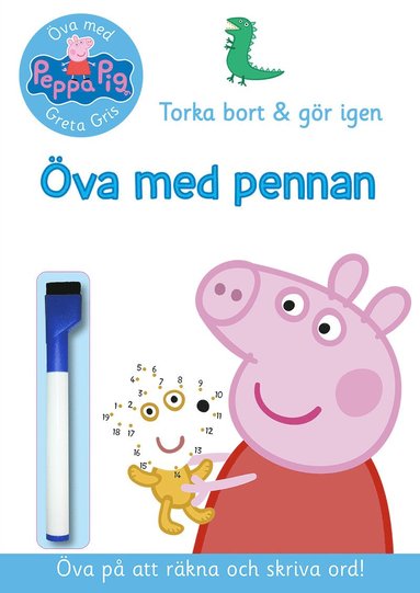 bokomslag Greta Gris. Öva med pennan