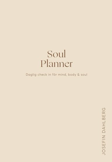 bokomslag Soul Planner