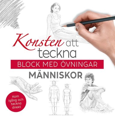 bokomslag Konsten att teckna : block med övningar - människor