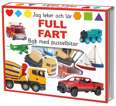 bokomslag Full fart : bok med pusselbitar