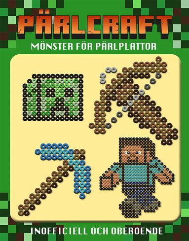 Pärlcraft : mönster för pärlplattor, Inbunden