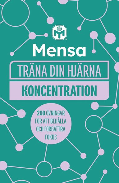 bokomslag Mensa träna din hjärna. Koncentration