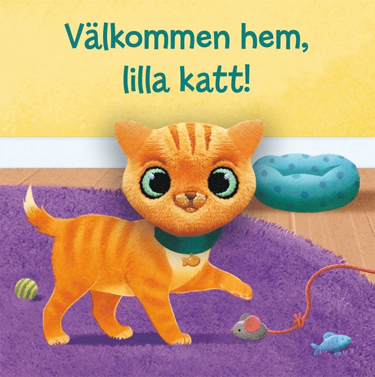 Brick Puffinton - Välkommen hem, lilla katt!, Kartonnage
