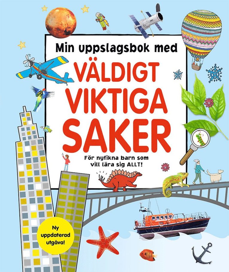 Min uppslagsbok med väldigt viktiga saker, Inbunden