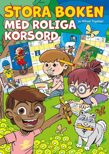 Mikael Tegebjer - Stora boken med roliga korsord, Häftad