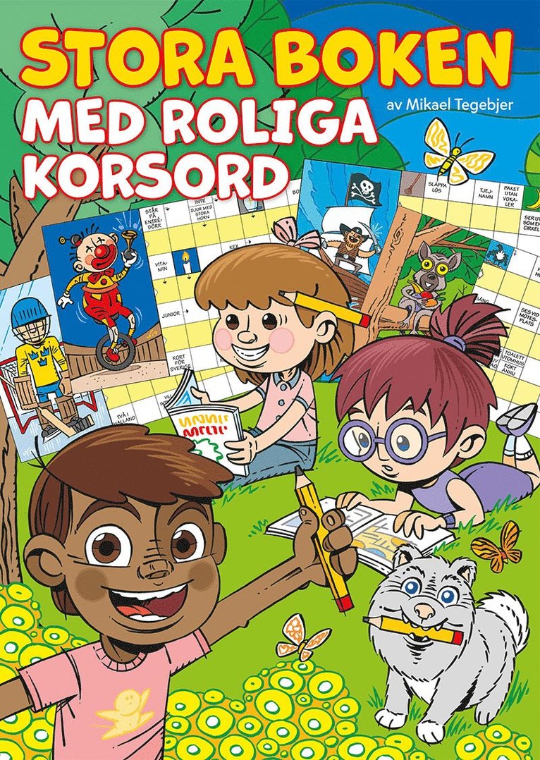 Stora boken med roliga korsord 1