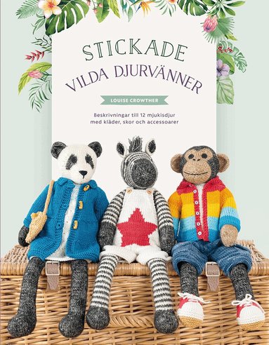 Louise Crowther - Stickade vilda djurvänner, Inbunden