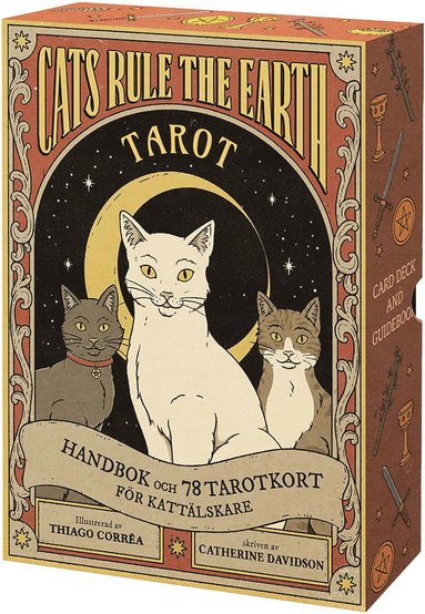 bokomslag Cats Rule the Earth : tarot : handbok och 78 tarotkort för kattälskare