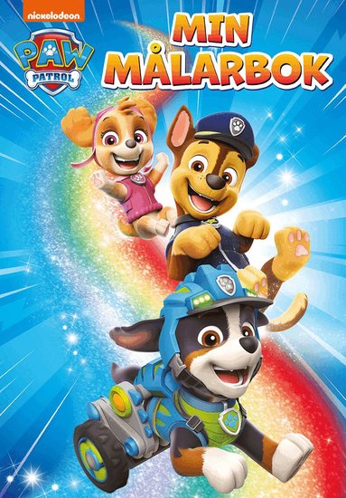 Paw Patrol. Min målarbok, Häftad