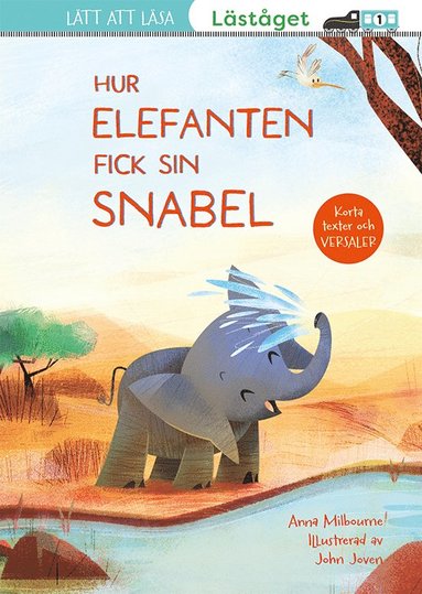 bokomslag Hur elefanten fick sin snabel (läsnivå 1)