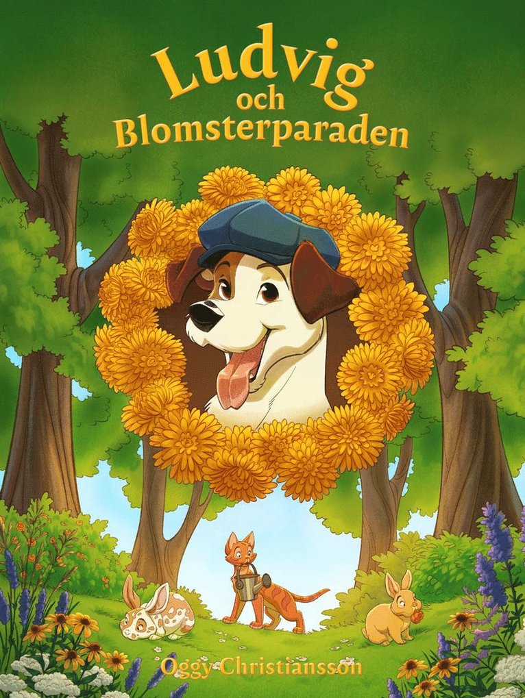 Oggy Christiansson - Ludvig och blomsterparaden, Inbunden