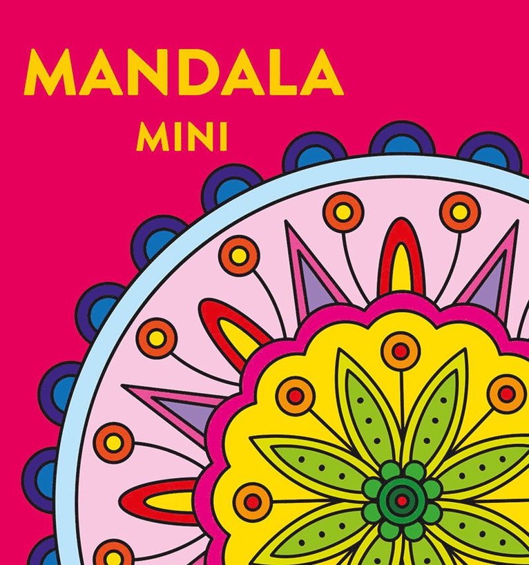 Mandala mini: cerise 1