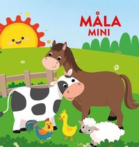 bokomslag Måla mini: djurungar på bondgården
