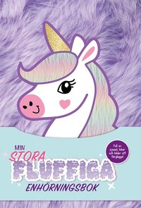 bokomslag Min stora fluffiga enhörningsbok
