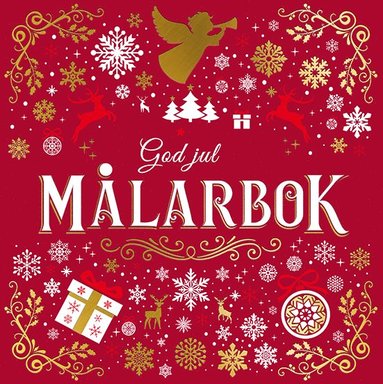 bokomslag God jul: målarbok