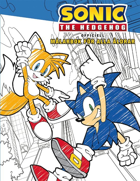 Sonic the Hedgehog : Målarbok för alla åldrar 1