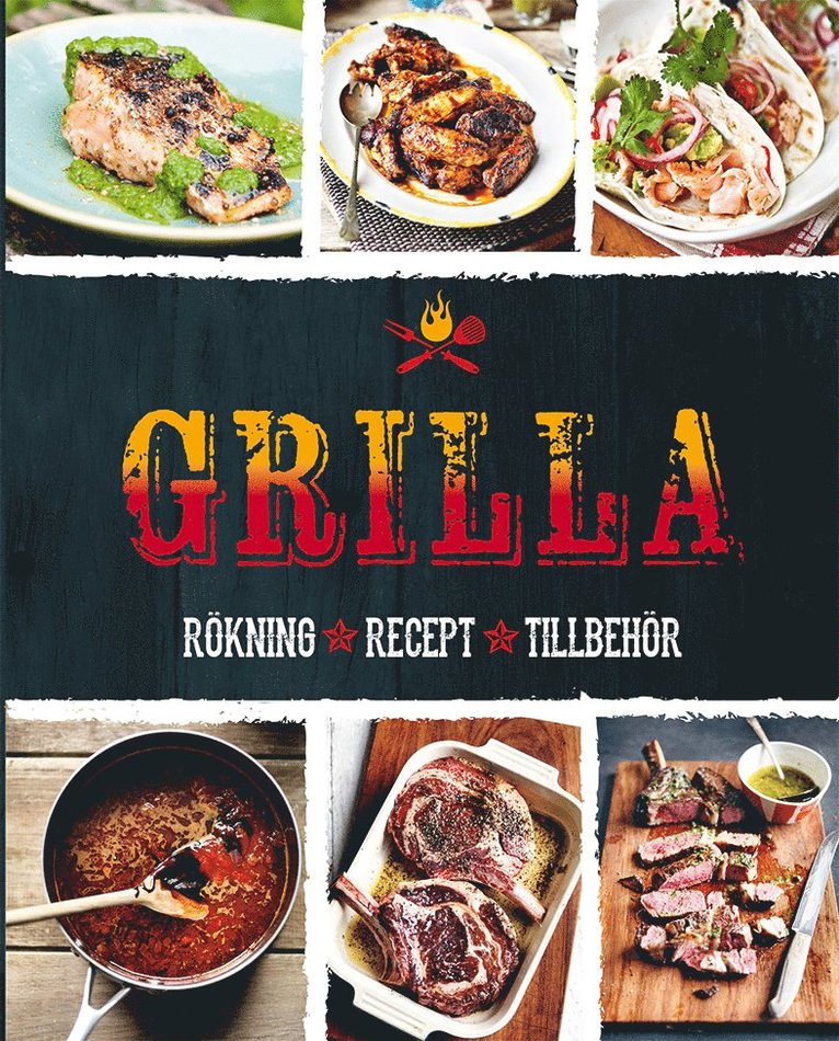 Grilla : rökning, recept, tillbehör 1