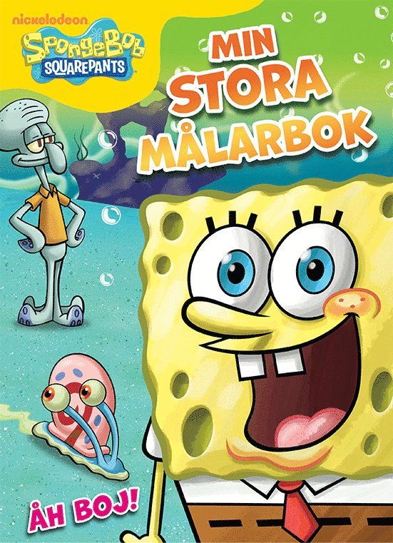 Stephen Hillenburg - SvampBob Fyrkant. Min stora målarbok : Åh boj!, Häftad