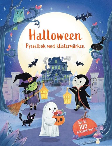 bokomslag Halloween : pysselbok med klistermärken