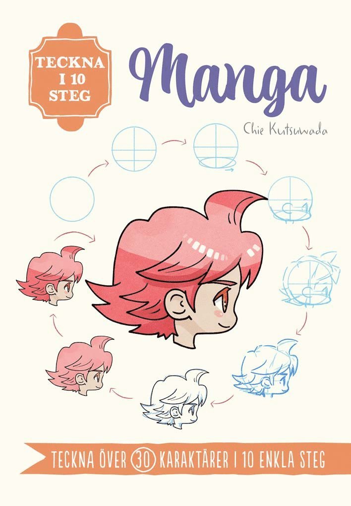 Teckna i 10 steg. Manga 1