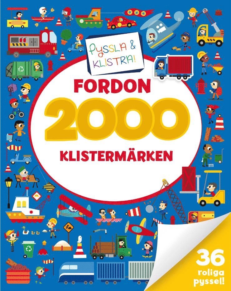 2000 klistermärken. Fordon 1